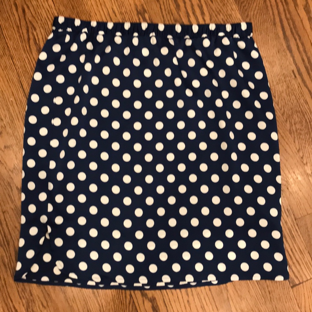 Polka dot skirt
